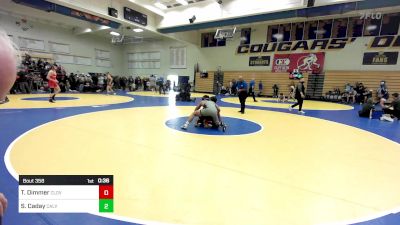 148 lbs Consi Of 32 #2 - Tytus Dimmer, Clovis West vs Steve Caday, Calvary Chapel-Santa Ana