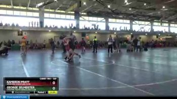 120 lbs Cons. Round 4 - Kameron Pratt, Spartans Wrestling Club vs George Selmeister, Cascade Youth Wrestling Club