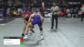 125 lbs Consolation - Sean Pierson, Princeton vs Jacob Schwarm, Northern Iowa