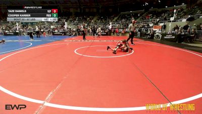 67 lbs Round Of 16 - Taze Daniels, Valiant Prep vs Cooper Karber, Prodigy Wrestling Academy
