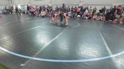 132 lbs Round Robin 5 - Carolyn Geckler, Team Ohio - G vs Abagail Washinski, Hammers - G