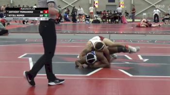 184 lbs Cons. Round 2 - Anthony Fernandez, Rhode Island College vs Ky`ell Roper, Johnson & Wales (RI)