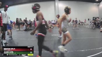 72 lbs Round 4 (10 Team) - Benton Delia, Bomb Squad vs Kasen Karl, Missouri Outlaws