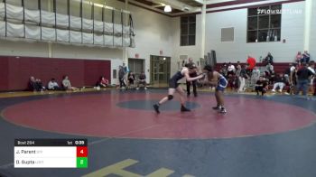 152 lbs Consi Of 8 #1 - Jace Parent, St. Francis vs Devan Gupta, Lovett
