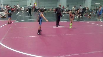 60 lbs Cons. Round 1 - Brooks Chastain, Rockmart Takedown Club vs Jordan **Kiger, Yorktown Wrestling Club