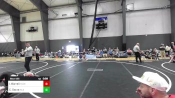 74 lbs Consi Of 4 - Isaac Borreli, Team Aggression vs Cree Garza, Inland Northwest Training Center