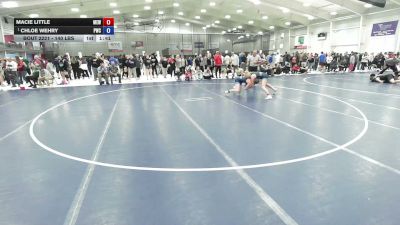 140 lbs Quarters - Chloe Wehry, Pinnacle Wrestling Club vs Macie Little, Moyer Elite Wrestling
