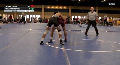 133 lbs Semis - Kyler Larkin, Arizona State vs Dillon Campbell, Virginia Tech