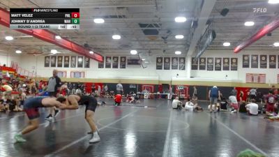 High School - 148 lbs Round 1 (3 Team) - Johnny D`Andrea, Warren Hills vs Matt Velez, Phillipsburg