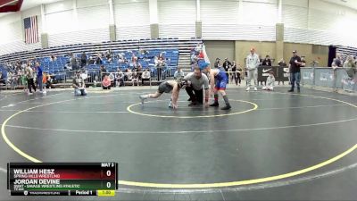 85 lbs Round 1 - Jordan Devine, SWAT - Savage Wrestling Athletic Team vs William Hesz, Spring Hills Wrestling