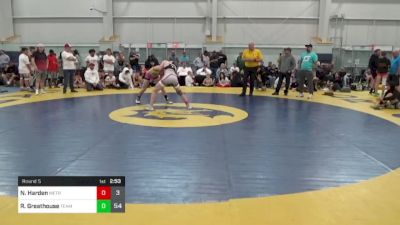 140 lbs Round 5 - Nate Harden, Metro All-Stars vs Riley Greathouse, Team Gotcha