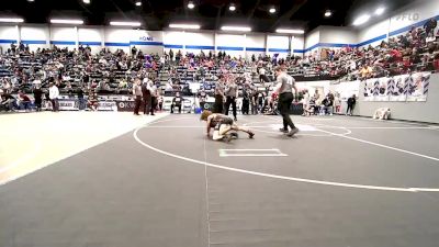 55 lbs 3rd Place - Ayden Thomas, OKC Saints Wrestling vs Lincoln Steiner, Mustang Bronco Wrestling Club