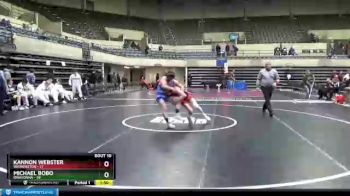 132 lbs Finals (8 Team) - Michael Bobo, Owatonna vs Kannon Webster, Washington