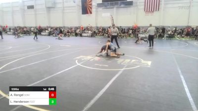 109 lbs Round Of 16 - Arturo Rangel, Dominate Club Wrestling vs Luke Henderson, Foothill Falcons