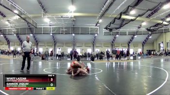 157 lbs Champ. Round 2 - Wyatt Lazzar, Lock Haven- Unattached vs Gannon Jaquay, Unattached-Edinboro