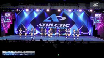 Cheer Factor - DESTINY [2026 L2 Junior - Small Day 2] 2026 Athletic Championships Grand Nationals