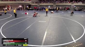 127 Championship Bracket Semifinal - Lawson Eller, New Prague vs Brendon Oehme, Brandon Valley