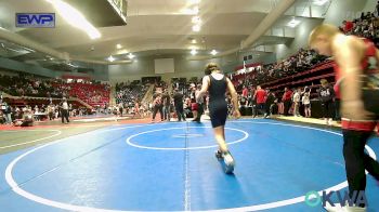 80-84 lbs 3rd Place - Teddy Mendenhall, Locust Grove Youth Wrestling vs Liam Deaton, Bartlesville Wrestling Club