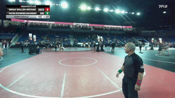 285 lbs Semifinal - Brian Waller-Reitano, Central Catholic vs Wayne Gutierrez-Sakakeeny, Concord