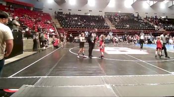 130 lbs 3rd Place - Kynlee Linville, Skiatook Youth Wrestling 2022-23 vs Hailey Miller, Ponca City Wildcat Wrestling