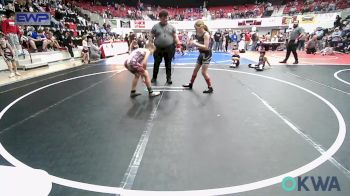 90 lbs Rr Rnd 1 - Rhett Powers, Tiger Trained Wrestling vs Emerson McCain, Gentry Youth Wrestling