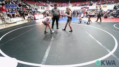 90 lbs Rr Rnd 1 - Rhett Powers, Tiger Trained Wrestling vs Emerson McCain, Gentry Youth Wrestling