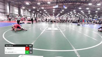 152 lbs Rr Rnd 3 - Logan Moore, Mat Hogs/4M vs Maximus Schmidt, Buccaneers WC