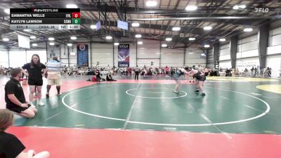 185 lbs Rr Rnd 1 - Samantha Wells, Evil Empire Blue vs Kaylyn Lawson, CKWA