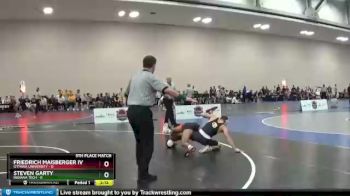 125 lbs Placement Matches (16 Team) - Friedrich Maisberger IV, Ottawa University vs Steven Garty, Indiana Tech