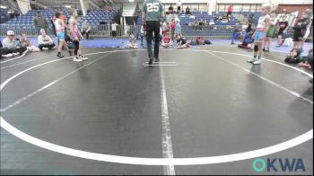 67 lbs Rr Rnd 5 - Barrett Homer, Comanche Takedown Club vs Ronix Wright, Powerhouse Gold