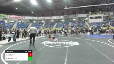 106 lbs Consi Of 4 - Blake Eddy, GI Grapplers vs Ace Arnold, Saratoga Wrestling