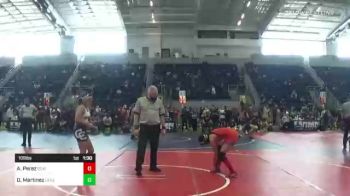 109 lbs Quarterfinal - Avy Perez, Beat The Street Tigers vs Dulcy Martinez, Central Catholic