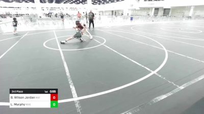 82 lbs 3rd Place - Bradyn Wilson Jordan, Mat Demon WC vs Liam Murphy, Reign WC