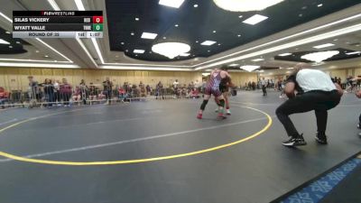 175 lbs Round Of 32 - Silas Vickery, Red Mountain WC vs Wyatt Valle, Threshold WC