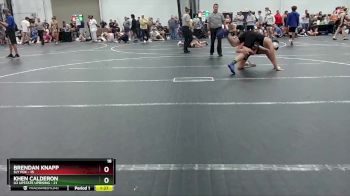150 lbs Round 4 (8 Team) - Brendan Knapp, Sly Fox vs Khen Calderon, U2 Upstate Uprising