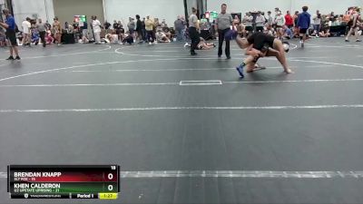 150 lbs Round 4 (8 Team) - Brendan Knapp, Sly Fox vs Khen Calderon, U2 Upstate Uprising