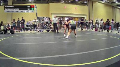 Semifinal - Zoe Irving, Cobra Kai vs Olivia Ontiveros, Gold Rush Wr Ac