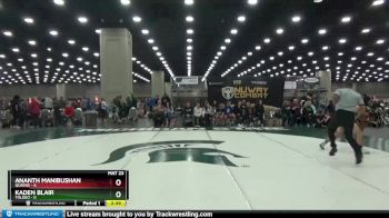 133 lbs Quarterfinals (8 Team) - Kaden Blair, Toledo vs Ananth Manibushan, Queens