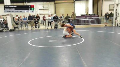 165 lbs Round Of 32 - Jake Rheaume, GA vs Evan Schibi, CT