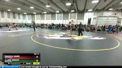 135 lbs Cons. Round 3 - Makayla Ward, Holy Family vs Claire Wright, Broomfield