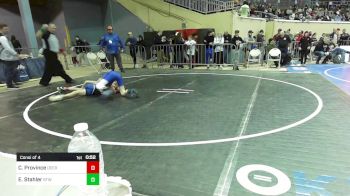 88 lbs Consi Of 4 - Cash Province, Deer Creek Middle School vs Eli Stahler, Stillwater