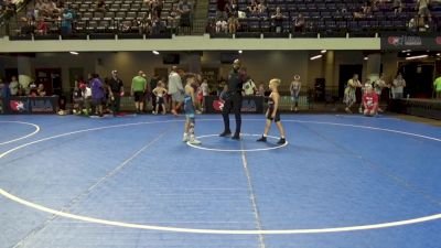 70 lbs 5th Place Match - Kamden Ettinger, Iowa vs Aiden Balderas, Wichita Training Center
