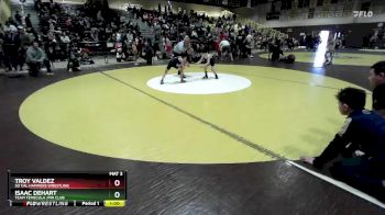 53 lbs Round 2 - Troy Valdez, So Cal Hammers Wrestling vs Isaac DeHart, Team Temecula /Pin Club