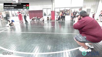 145-155 lbs Rr Rnd 2 - Kaisley Taber, Hennessey Takedown Club vs Joslyn Cheney, Blackwell Wrestling Club