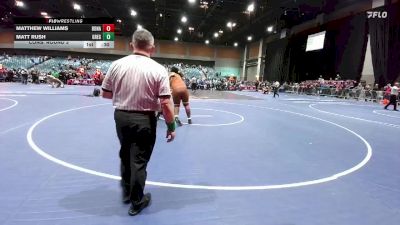 285 lbs Cons. Round 3 - Matt Rush, Gregori vs Matthew Williams, Bonanza