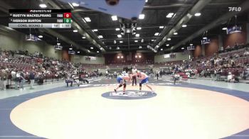 2A 215 lbs Cons. Round 2 - Rustyn Mackelprang, Parowan vs Iverson Burton, Parowan