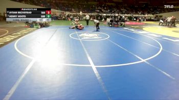 5A Boys 175 lbs Cons. Round 1 - Aydan Beckstead, Thurston Boys vs Henry Hoots, Canby Boys