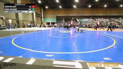 84 lbs Consi Of 8 #2 - Sawyer Akel, Florida Scorpions vs Reza Khademi, Daniel Cormier Wrestling Academy