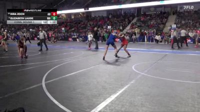 115 lbs Cons. Round 1 - Kira Zoch, Abilene vs Elizabeth Laude, Winfield
