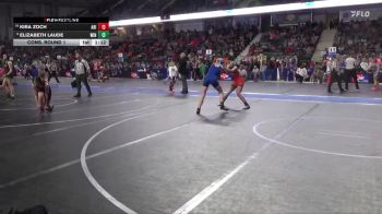 115 lbs Cons. Round 1 - Kira Zoch, Abilene vs Elizabeth Laude, Winfield